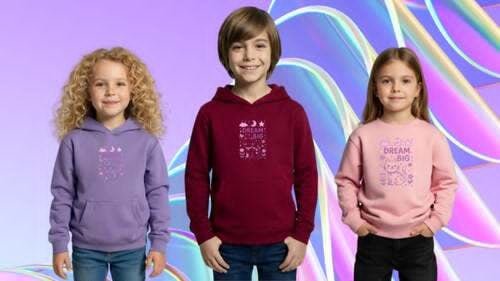 Bebés y Niños. Artículos de Vestir y Accesorios con diseños Artísticos.