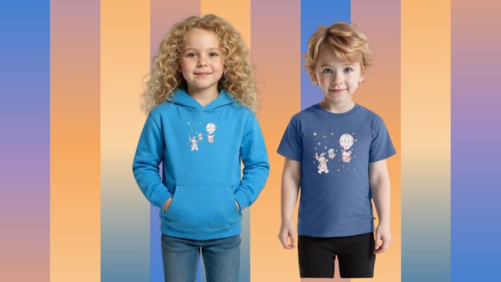 Bebés y Niños. Artículos de Vestir y Accesorios con diseños Artísticos.