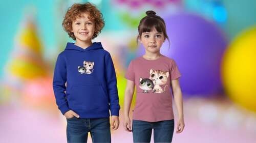 Bebés y Niños. Artículos de Vestir y Accesorios con diseños Artísticos.