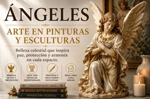 Los ángeles en la historia del Arte: pinturas y esculturas.