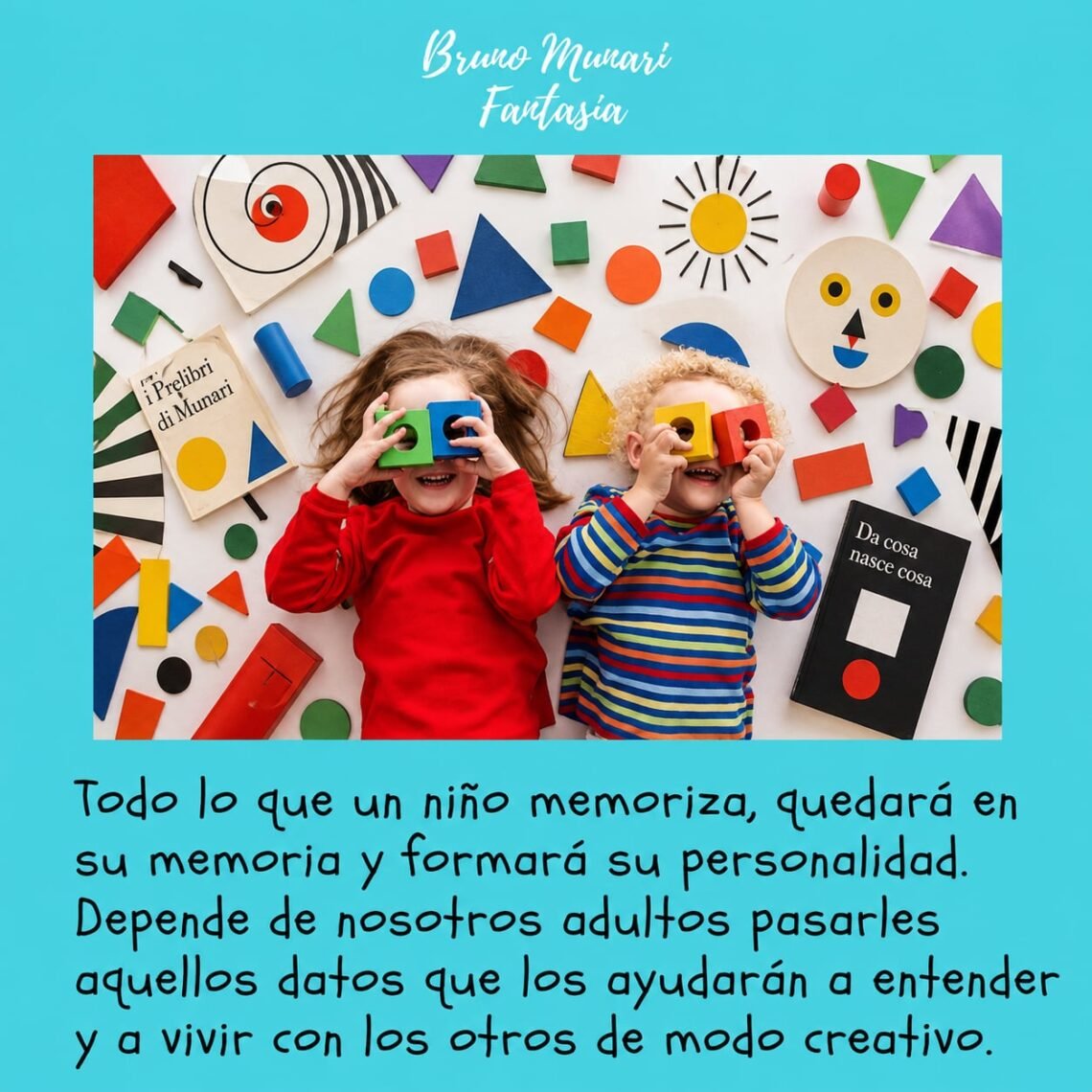 Bruno Munari: su influencia en el mundo del Arte y la Educación.