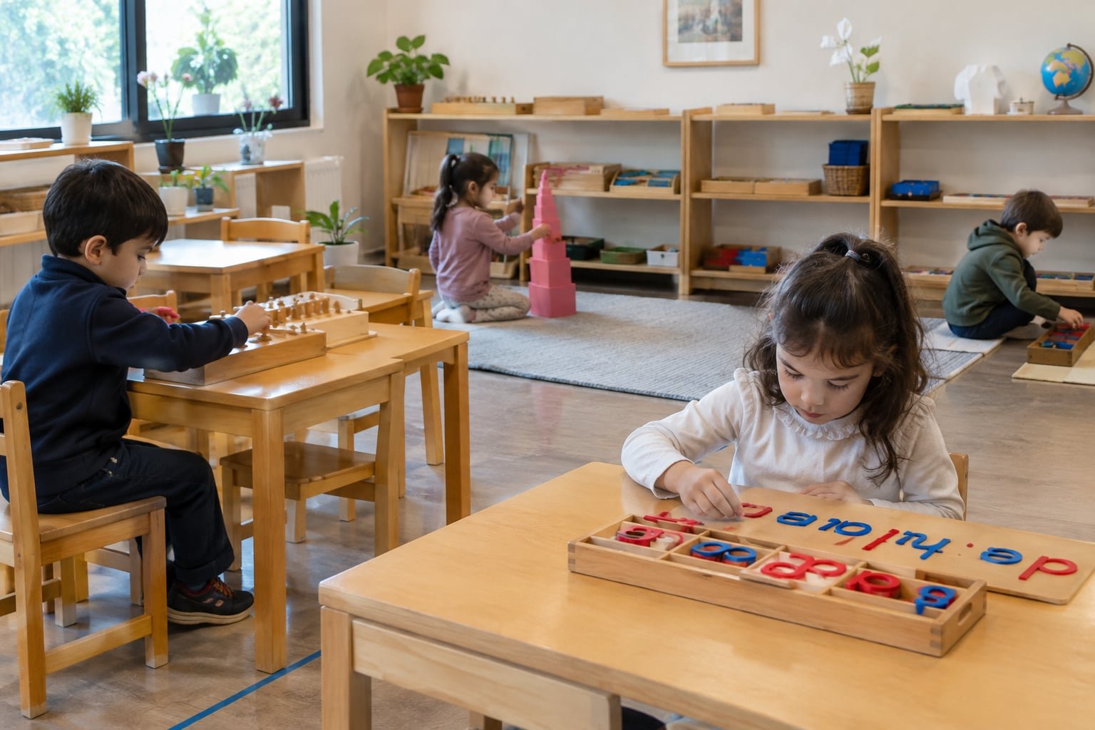 Metodo Montessori Materiales