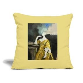 Mujer con vestido amarillo
