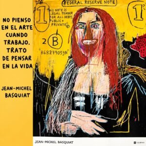 BASQUIAT: Pósteres y lienzos con sus obras más destacadas.