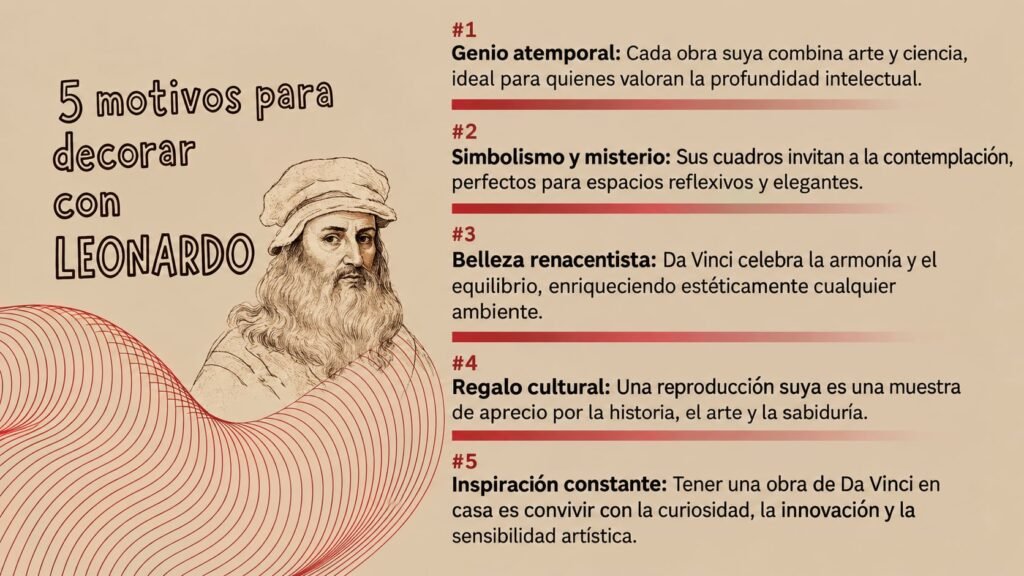 Las obras de Leonardo da Vinci, su genio y su legado.