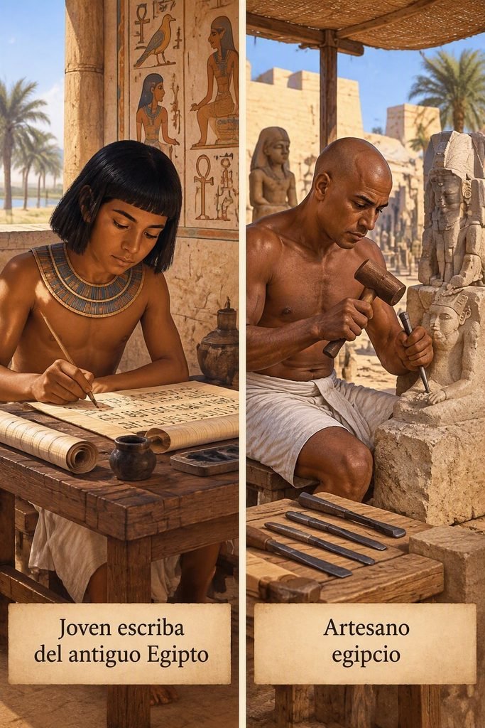El arte del Antiguo Egipto: actividades creativas para niños.