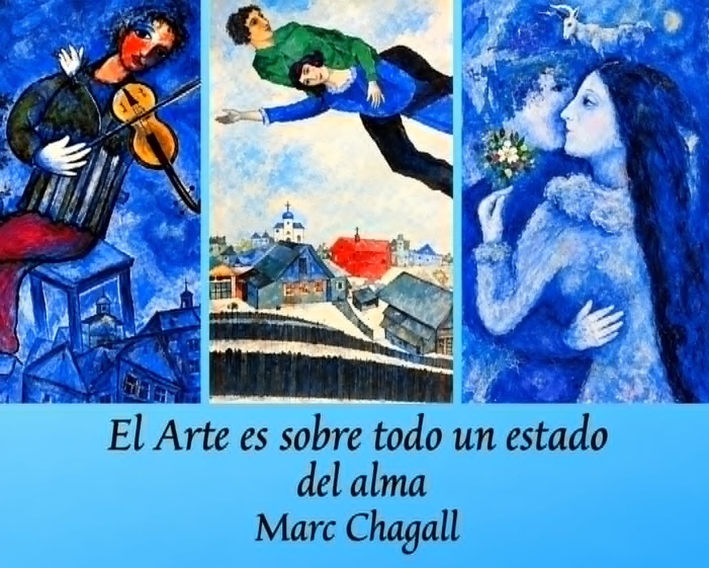 Marc Chagall: Obras que desbordan colores infinitos.